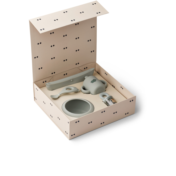 Mileah Baby Mealtime Set - Dove Blue - Image 3