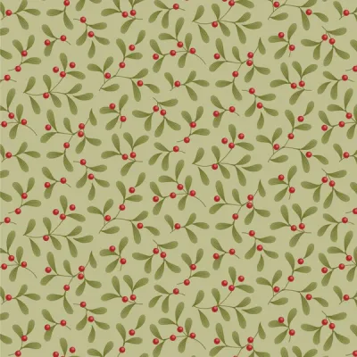  Merry Little christmas- Mistletoe Pistachio