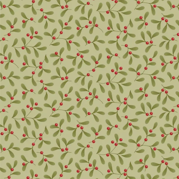  Merry Little christmas- Mistletoe Pistachio