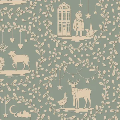 Merry Little christmas- Paperscenes Duckegg