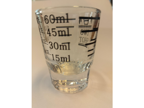 Måleglass - 60 ml, Espresso Line