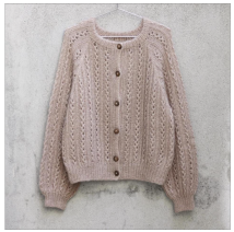 Vaffelcardigan