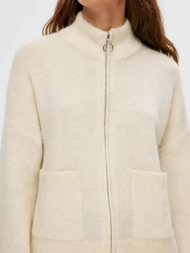 Sia Zipper Cardigan - Image 3