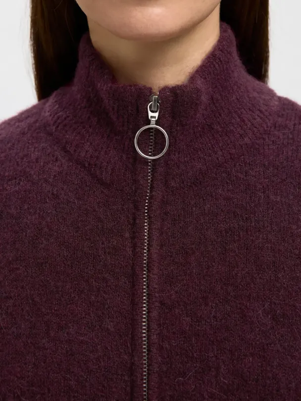 Sia Zipper Cardigan - Image 3