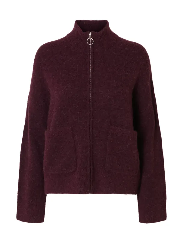 Sia Zipper Cardigan - Image 4