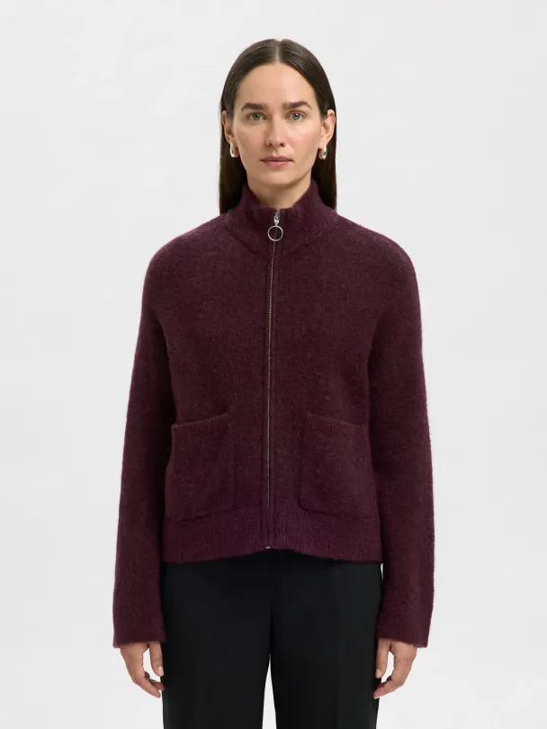 Sia Zipper Cardigan - Image 1