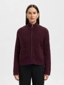 Sia Zipper Cardigan