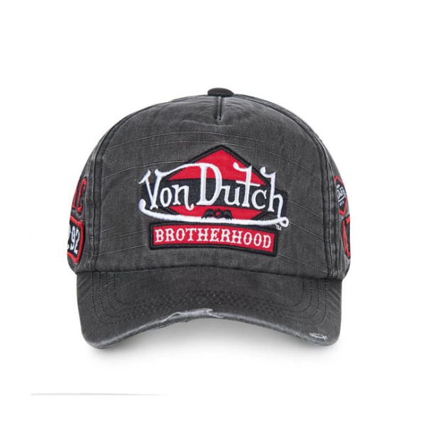 Von Dutch Heritage caps grey denim