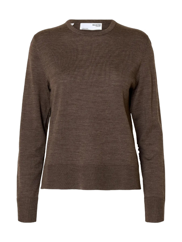 Thea Knit Merino O-neck - Delicioso - Image 1
