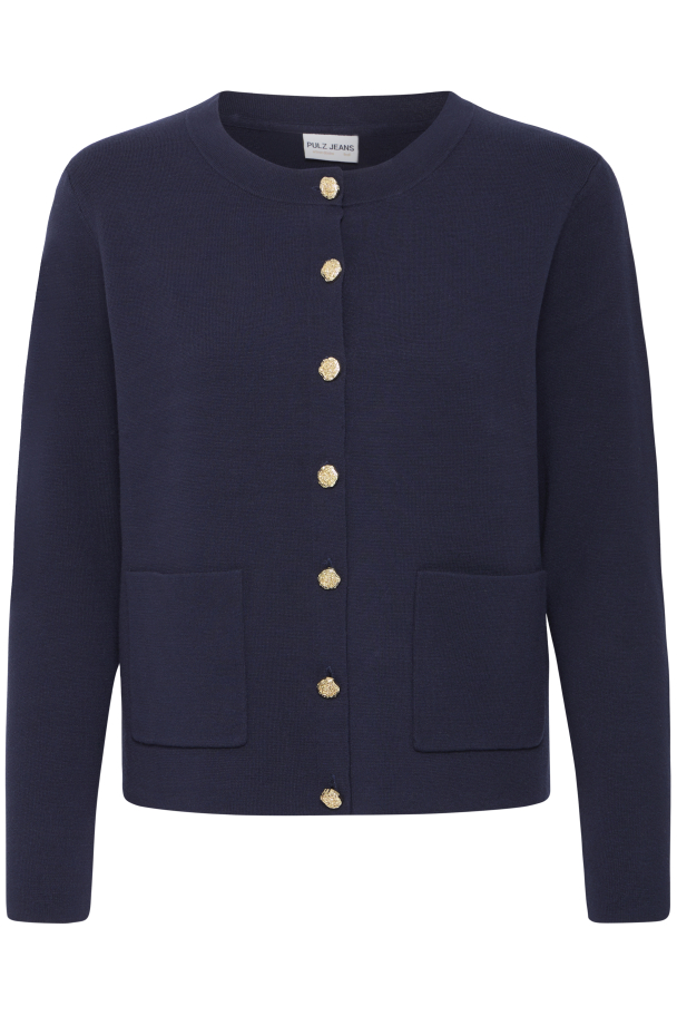 PZSara Kort Cardigan Marine - Image 2