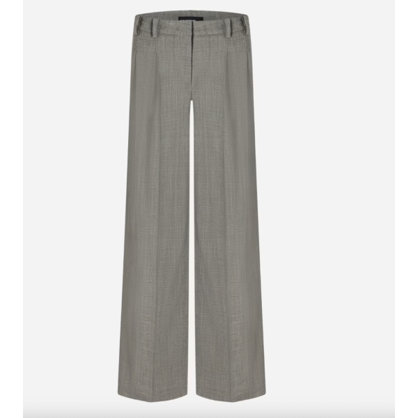 Ashley Melange Wide Pants             |               Ashley Melange Wide Pants fra Cambio