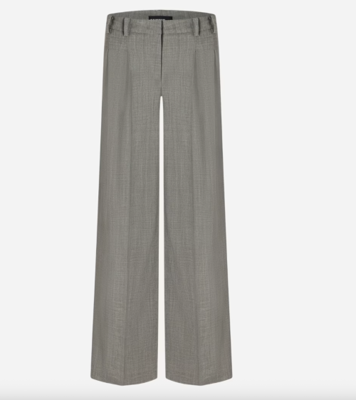 Ashley Melange Wide Pants             |               Ashley Melange Wide Pants fra Cambio