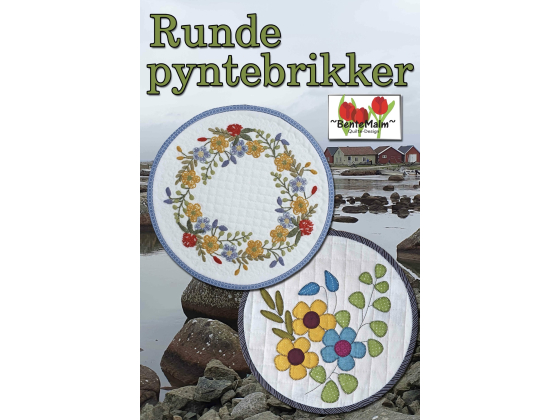 Runde pyntebrikker
