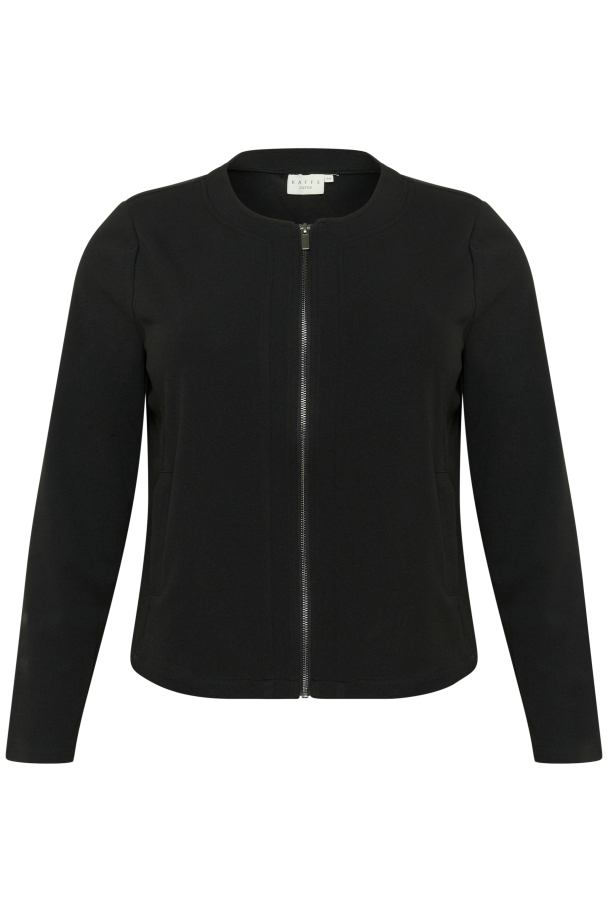 Kaffe Curve Elina lett jakke med glidelås - Image 6