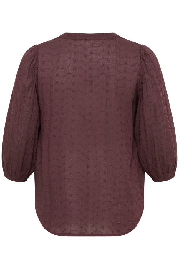 Kaffe Curve Maia bluse i bomull - Image 6