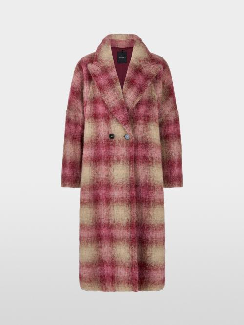 Coat w/Checkered Pattern  ZC 11.09 W31          |         Coat w/Checkered Pattern  ZC 11.09 W31 fra MarcCain