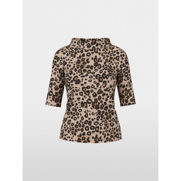 T-shirt w/Leopard Print ZC 48.45 J26           |           T-shirt w/Leopard Print ZC 48.45 J26 fra MarcCain
