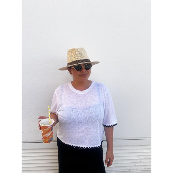 Tulla Linen Top