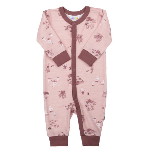 Joha | Jumpsuit Ull/Bambus - Rosa