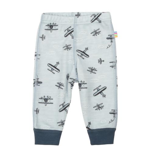 Joha | Leggings Ull/Bambus - Lyseblå