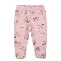 Joha | Leggings m/fot  Ull/Bambus - Rosa