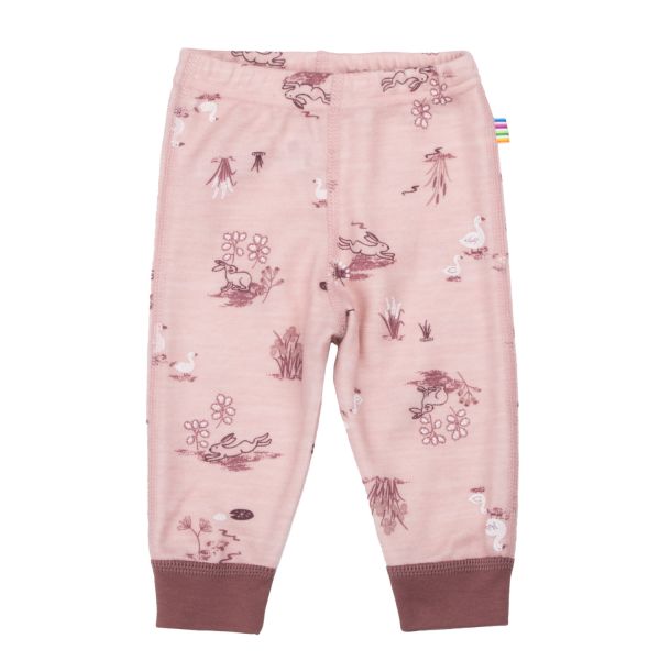 Joha | Leggings Ull/Bambus - Rosa