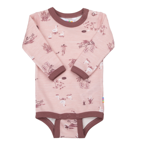 Body Ull/Bambus - Rosa