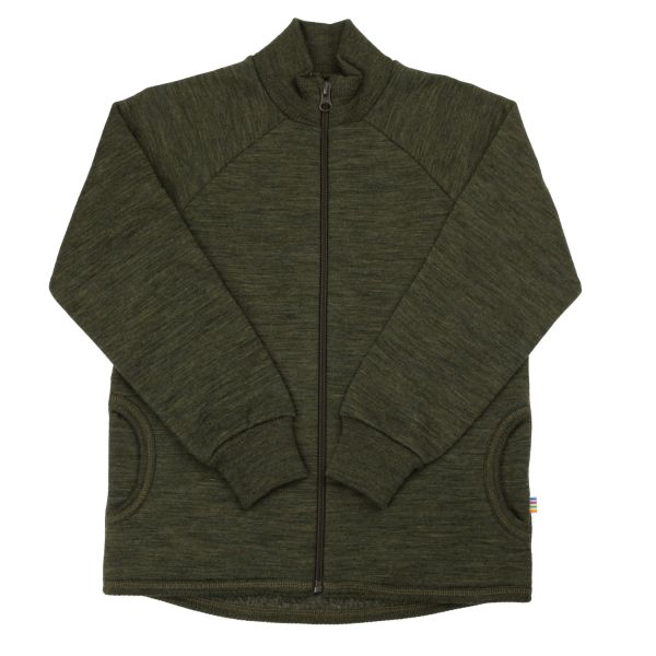 Joha | Cardigan Ull - Mosegrønn