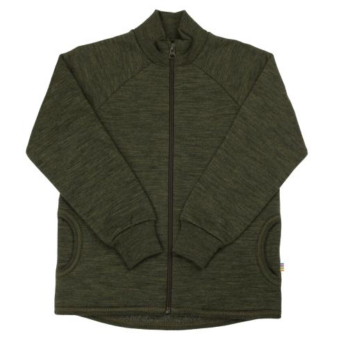 Joha | Cardigan Ull - Mosegrønn