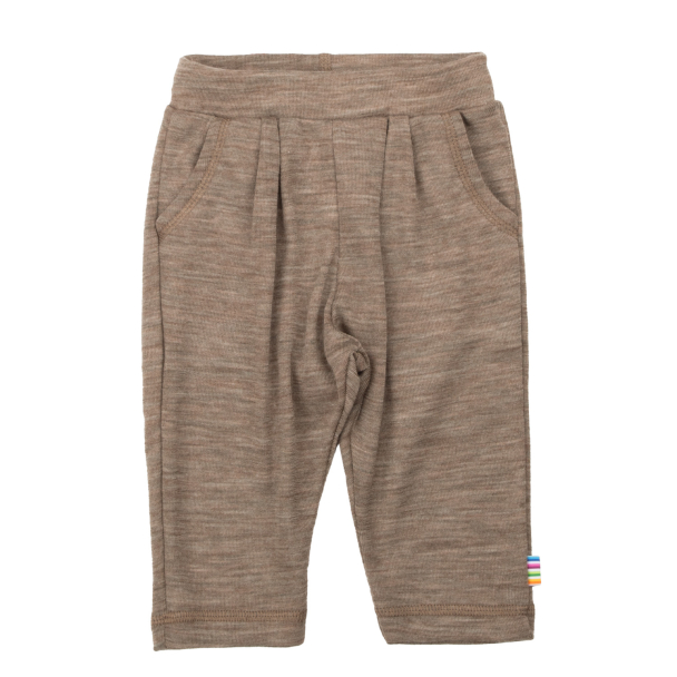 Bukse Ull/Silke - Beige Melange