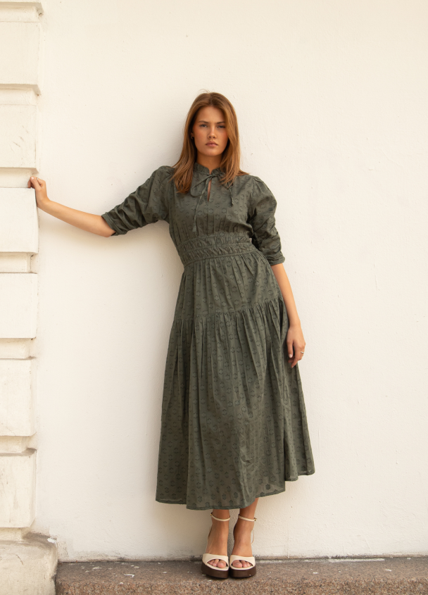 Madison Dress - Forest - Image 2