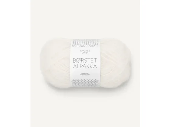 Børstet Alpakka 1001