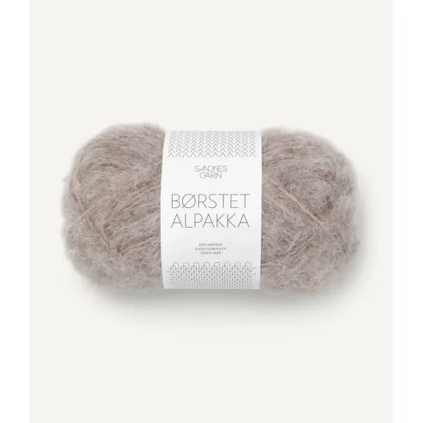 Børstet Alpakka 2650