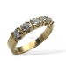 Allianse gg ring 0.10ct TW VS x 5