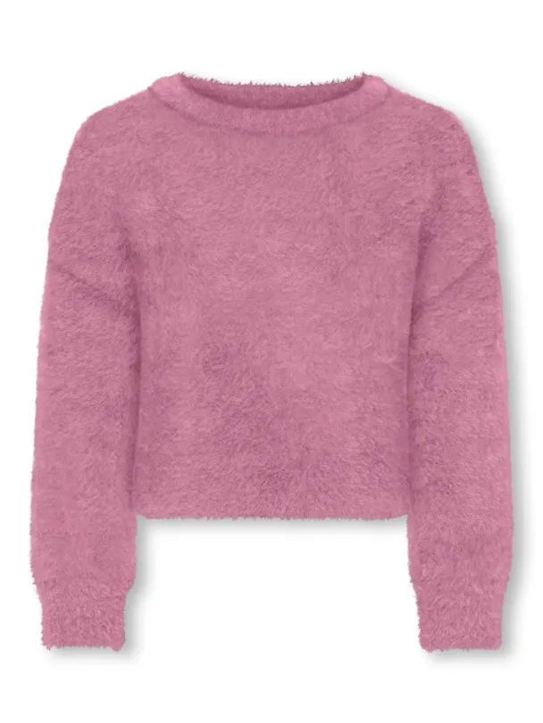 KMGnewpiumo L/S Genser Mauve Orshid