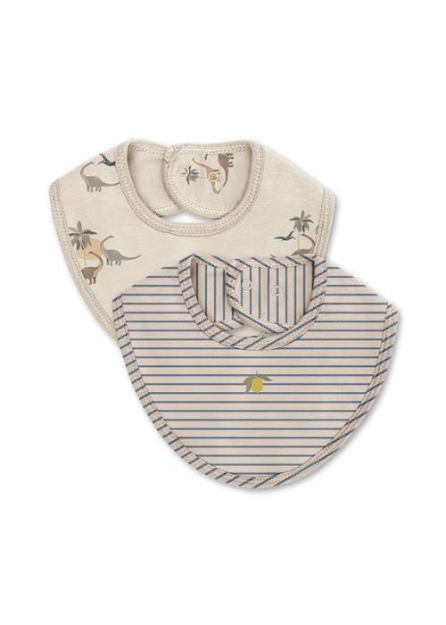 Konges Sløjd | Smekke 2-pk - Kubi/Stripe Bluie