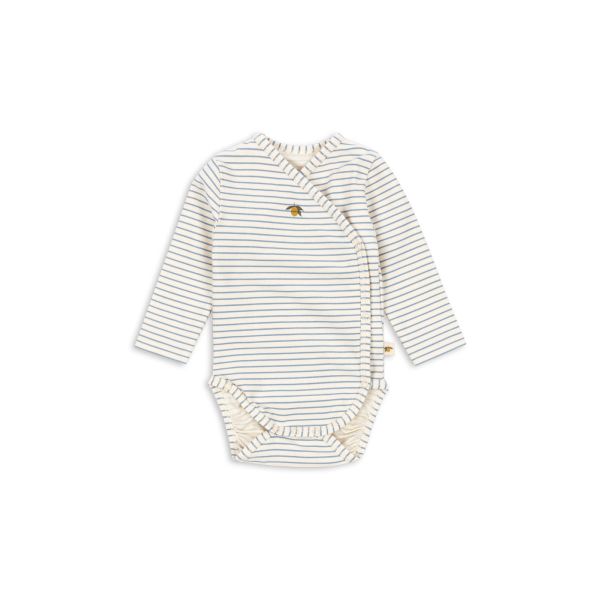 Konges Sløjd | Basic LS Newborn Body - Stripe Bluie