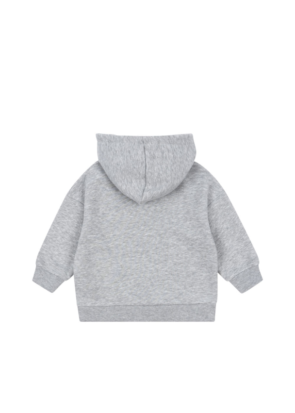 Lou Sweat Hoodie - Grey Melange - Image 2