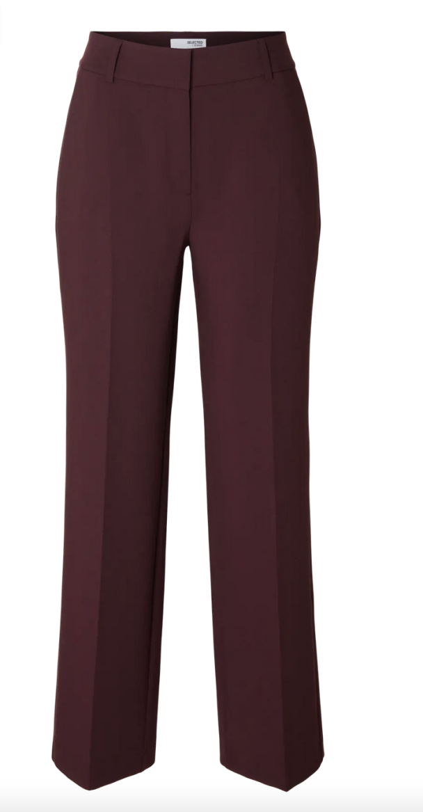 Rita Wide Pant - Figi Melange - Image 2