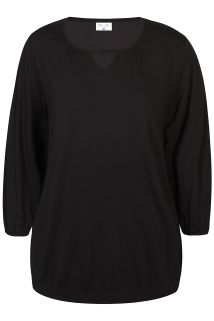 Ze-Ze Kamelia topp med 3/4-dels arm