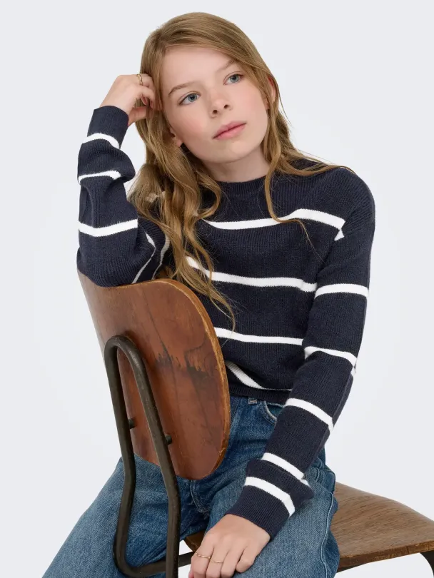 KOGfranca Short L/S Stripe Night Sky - Image 3