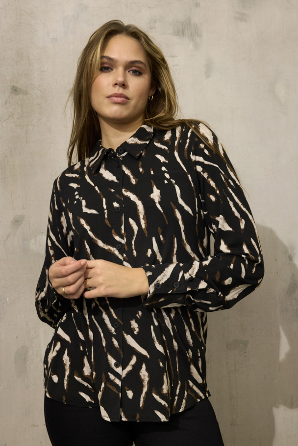 Ze-Ze Julianna topp med 3/4-dels arm - Image 1