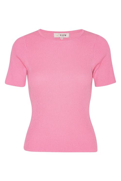 Ribbestrikk Rosa Topp               |                 Ribbestrikk Rosa Topp fra A-View