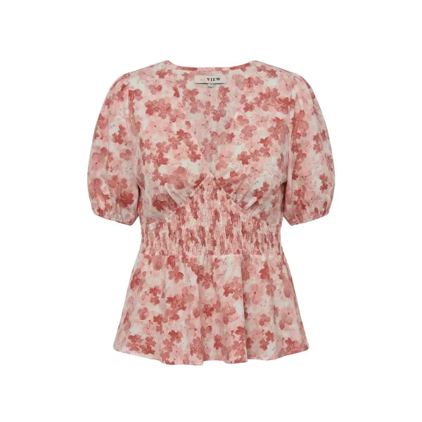 Lassie Blouse Rose/White            |              Lassie Blouse Rose/White fra A-View