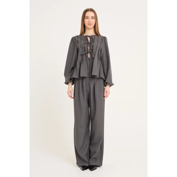 Fiona Jacket Grey              |                Fiona Jacket Grey fra A-View