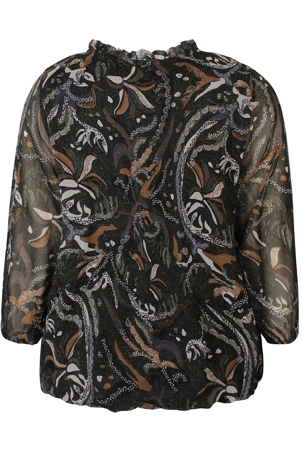 Zhenzi Olar bluse med 3/4 lange ermer - Image 4