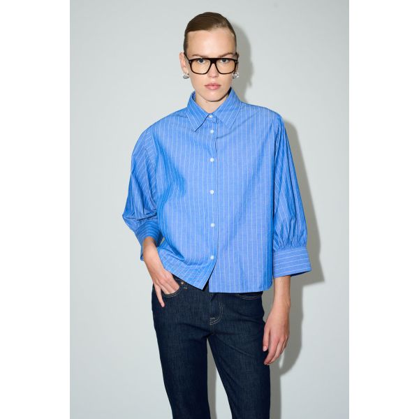HEPBURN SHIRT SANTA BARBARA STRIPE