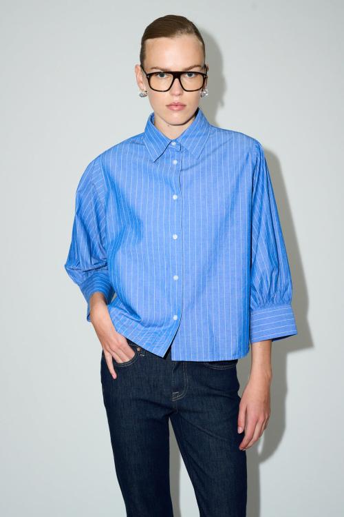 HEPBURN SHIRT SANTA BARBARA STRIPE