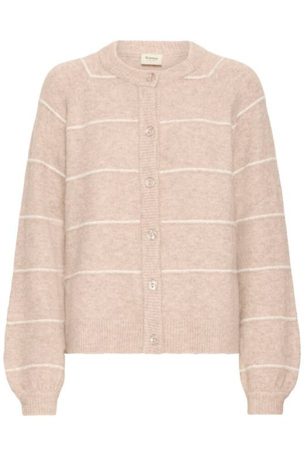 FRkendra Cardigan Beige - Image 3