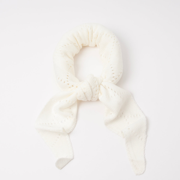 Rosenvinge strikket lite triangelskjerf